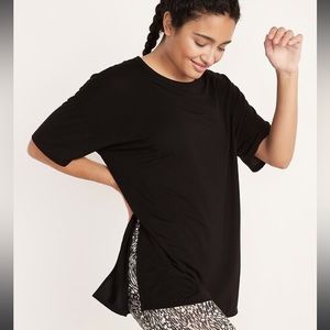 Lightweight Side Split Tunic Tee